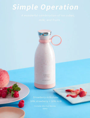 Forcey Blender - No. 1 Portable Blender with Wireless Charging